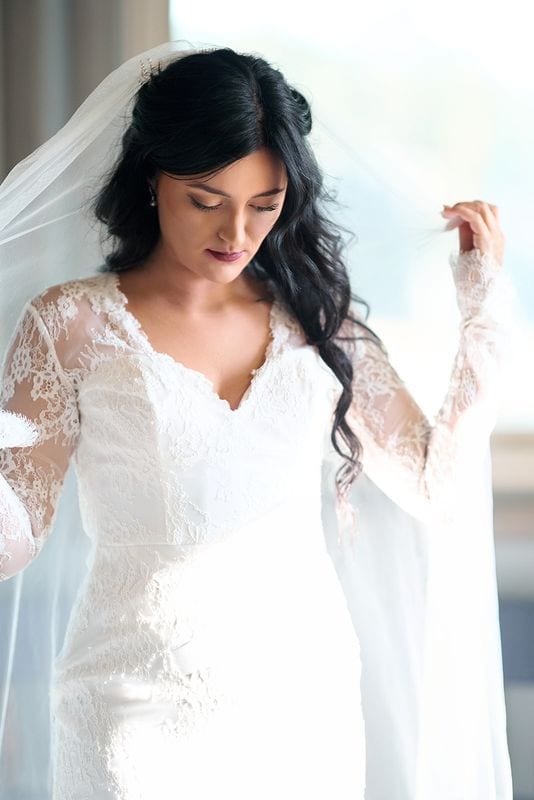 Whitney + Devon wedding — getting ready