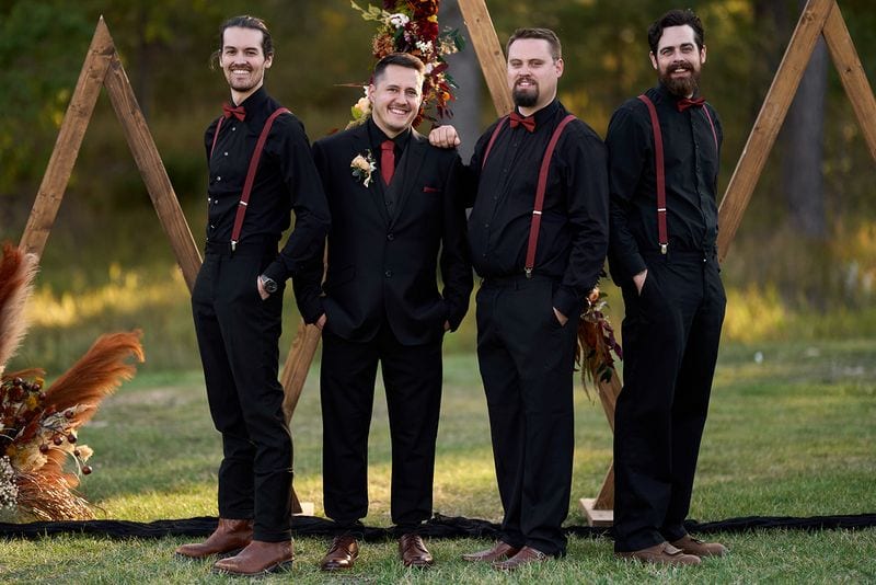 Whitney + Devon wedding — wedding party