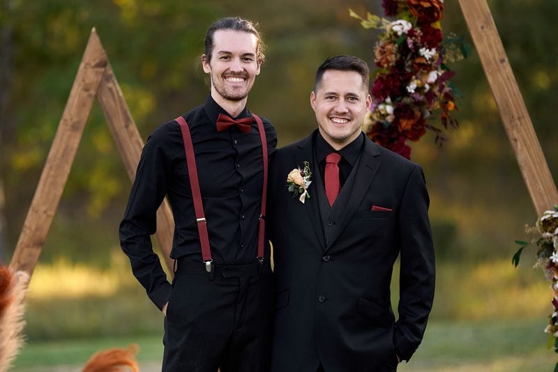 Whitney + Devon wedding — wedding party
