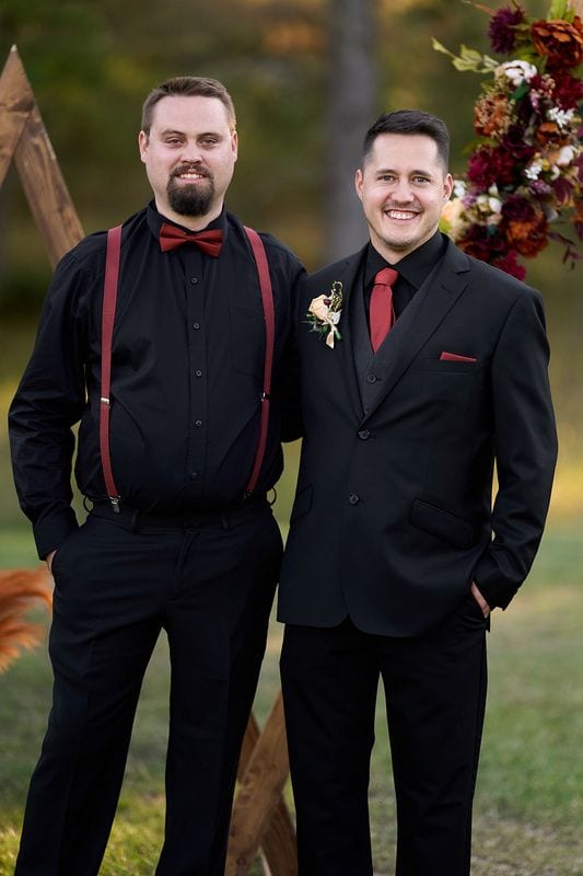 Whitney + Devon wedding — wedding party