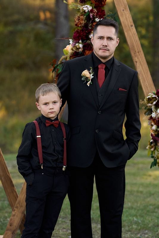 Whitney + Devon wedding — wedding party