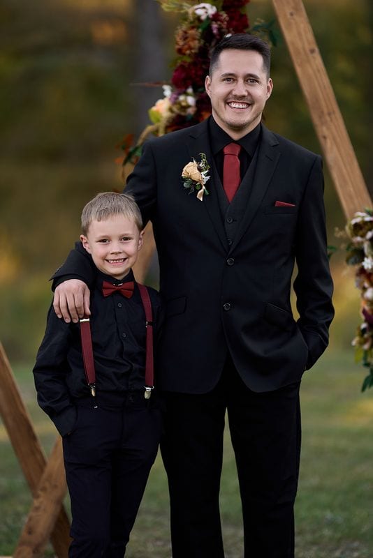 Whitney + Devon wedding — wedding party