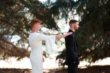 prank first look, photographed for Complete Weddings & Events, black hills receptions wedding, photographer near me, black hills wedding, fall wedding