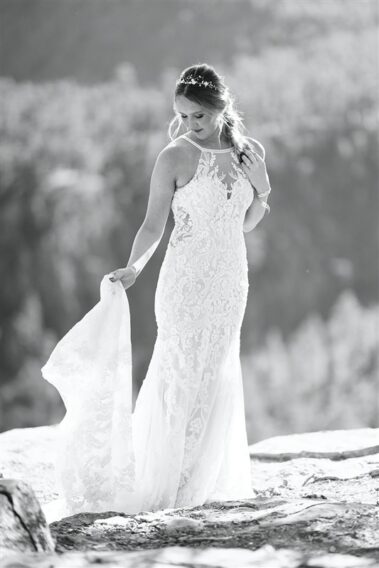 just the bride, photographed for Complete Weddings & Events, black hills receptions wedding, photographer near me, black hills wedding, fall wedding