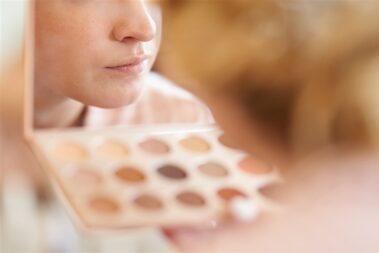 bride getting ready photos, photographed for Complete Weddings & Events, black hills barn wedding, barn at aspen acres wedding, spearfish wedding