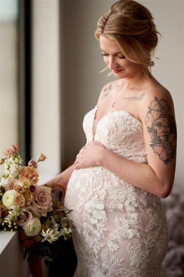 bridal portrait, photographed for Complete Weddings & Events, black hills barn wedding, barn at aspen acres wedding, spearfish wedding