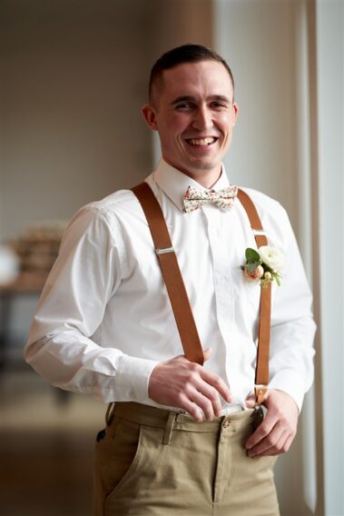 groom portrait, photographed for Complete Weddings & Events, black hills barn wedding, barn at aspen acres wedding, spearfish wedding