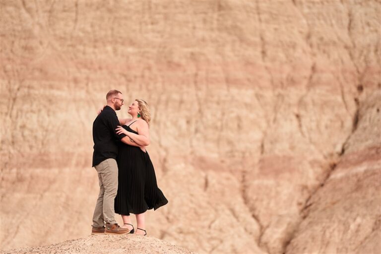 badlands engagement photos, black hills engagement photographer