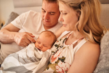 in-home newborn photos, lifestyle newborn photography, rapid city newborn photographer