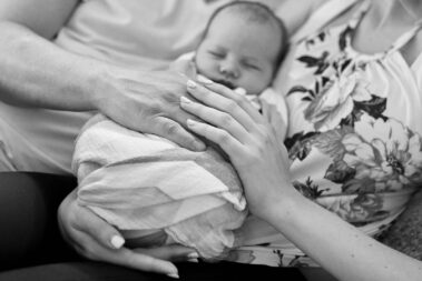 in-home newborn photos, lifestyle newborn photography, rapid city newborn photographer