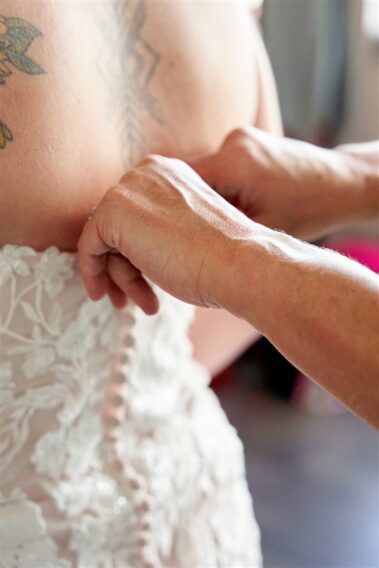 bride getting ready, winter wedding, photographed for Complete Weddings & Events, black hills barn wedding, barn at aspen acres wedding, spearfish wedding