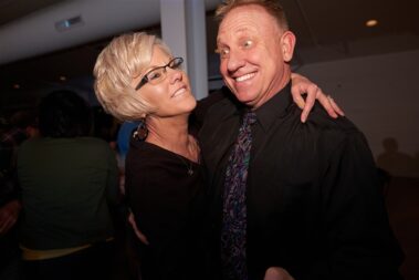 wedding guests dancing, winter wedding, photographed for Complete Weddings & Events, black hills barn wedding, barn at aspen acres wedding, spearfish wedding