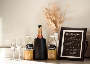 mimosa bar barn at aspen acres wedding black hills barn