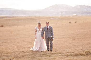 bride and groom wedding portraits at barn at aspen acres wedding black hills barn