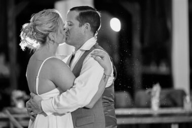 first dance barn at aspen acres wedding black hills barn