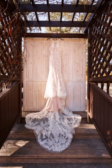 wedding dress at black hills receptions