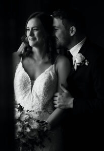 Soon to be husband Back & White Wedding Photography